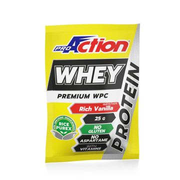ProAction Protein Whey Rich Vanilla Bustina 25g