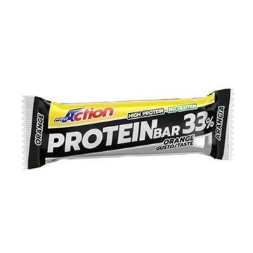 ProAction Protein Bar 33% Barretta Arancia 50g