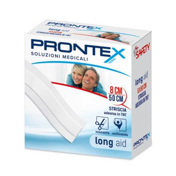 Prontex Long Aid Striscia Medica in Tessuto Non Tessuto 50x8cm
