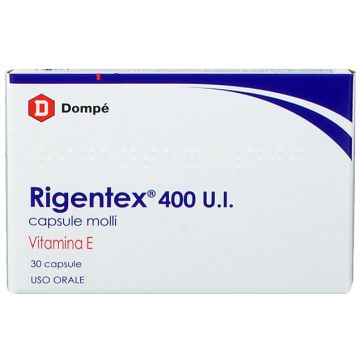 Rigentex 400 U.I. Vitamina E 30 Capsule Molli
