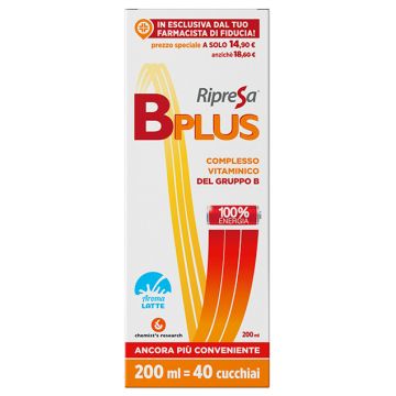 Ripresa BPlus Sciroppo Vitamine B Integratore alimentare 200ml