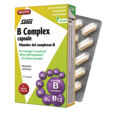 Salus B Complex Integratore Vitamine B 30 Capsule