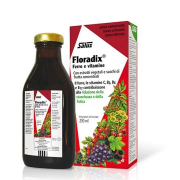 Salus Floradix Integratore Ferro e Vitamine 250ml