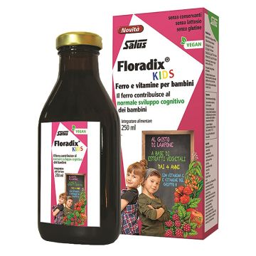 Salus Floradix Kids Integratore Ferro e Vitamine 250ml