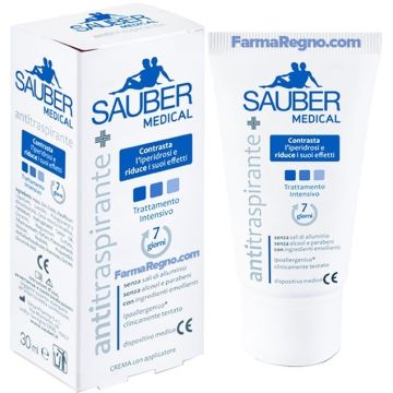 Sauber Medical Trattamento Antitraspirante 30ml