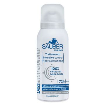Sauber Deodorante Antitraspirante 72h Spray 100ml