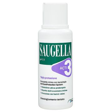 Saugella Acti3 Detergente Intimo pH3,5 250ml Promo