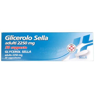 Glicerolo Sella Adulti 50 Supposte 2250mg