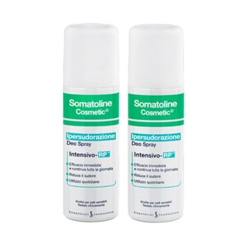 Somatoline Cosmetic Deodorante Ipersudorazione Spray Pacco Doppio