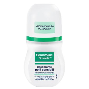 Somatoline Cosmetic Deodorante Roll On Pelle Sensibile 48H 50ml