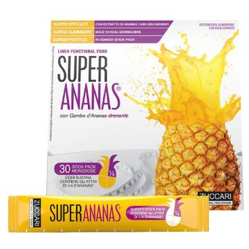 Super Ananas Integratore Alimentare Snellente Drenante 30 Bustine