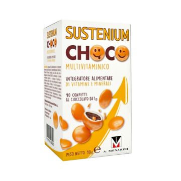 Sustenium Choco Integratore Multivitaminico Bambini 90 Confetti
