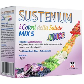 Sustenium I Colori Della Salute Mix 5 Junior 14 Bustine 