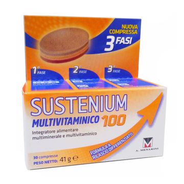 Sustenium Multivitaminico 100 Integratore 30 Compresse