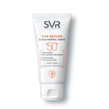 SVR Sun Secure Ecran SPF50+ Crema Solare Minerale Pelle Normale Mista 60g