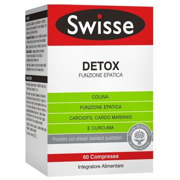Swisse Detox Funzione Epatica 60 Compresse