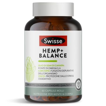 Swisse Hemp+ Balance Integratore 60 Capsule Molli