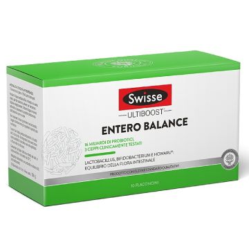 Swisse Entero Balance Integratore Probiotici 10 Flaconcini