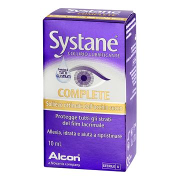Systane Complete Collirio Lubrificante Occhio Secco 10ml