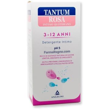 Tantum Rosa Detergente Intimo pH5 3-12 Anni 250ml 