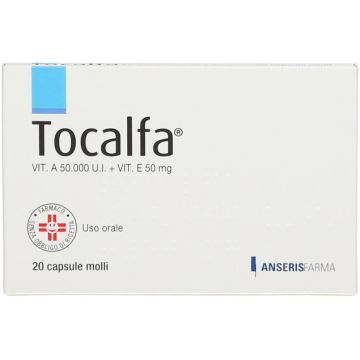 Tocalfa Vitamina A Vitamina E 20 Capsule Molli