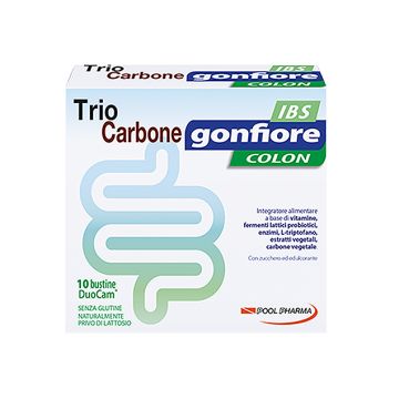 Triocarbone Gonfiore Colon Ibs 10 Bustine