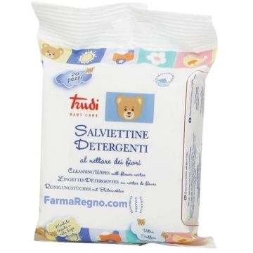 Trudi Baby Care Salviettine Detergenti Nettare di Fiori 20 Pezzi