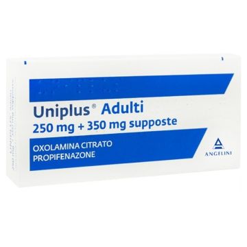 Uniplus Adulti 10 Supposte 250mg+350mg
