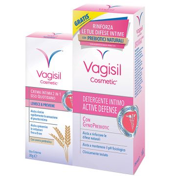 Vagisil Crema Intima 2in1 30g + Detergente Activ Defense 250ml