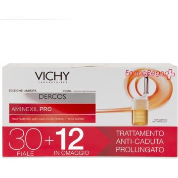 Vichy Dercos Aminexil Pro Anticaduta Donna Confezione Speciale 30+12 Fiale
