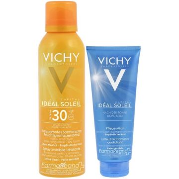 Vichy Ideal Soleil Spray Invisibile SPF30 e Dopo Sole Omaggio