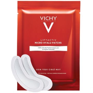 Vichy Liftactiv Lift Micro Hyalu Patchs Trattamento Notte Contorno Occhi