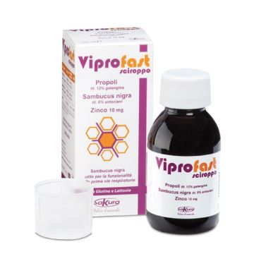 Viprofast Sciroppo Difese Immunitarie Gusto Ciliegia 100ml