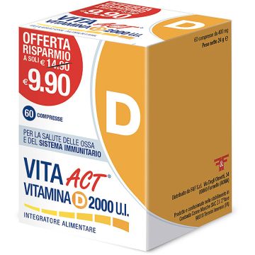 Vita Act Vitamina D 2000 U.I. 60 Compresse