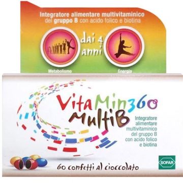 Vitamin 360 Multib 60 Confetti Cioccolato