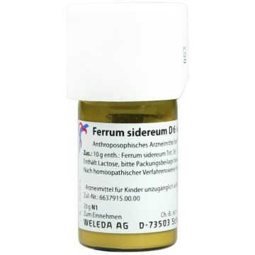 Weleda Ferrum Sidereum D6 Triturazione 20g