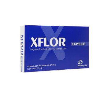 XFlor Integratore Lattoferrina e Fermenti Lattici 20 Capsule