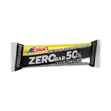 ProAction Zero Bar 50% Barretta Crema di Nocciole 60g