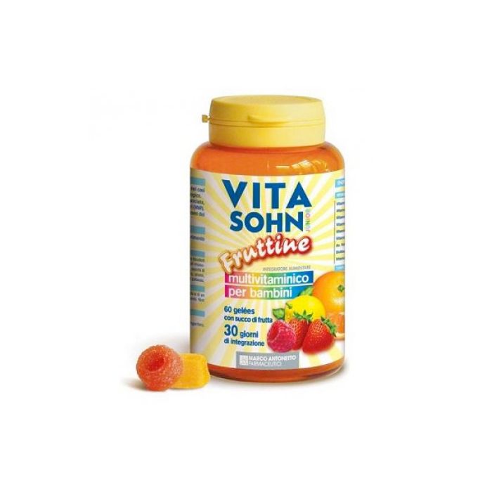 Vita Sohn Junior Fruttine Multivitaminico Bambini 60 Caramelle in vendita  online su FarmaRegno