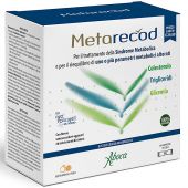 Aboca Metarecod trattamento sindrome metabolica gusto arancia e pesca 40 bustine