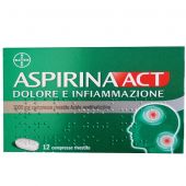 Aspirina ACT Dolore e Infiammazione 12 Compresse 