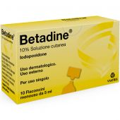 Betadine 10% Soluzione Cutanea Monodose 10 Flaconcini