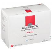 Biodermatin Granulato Biotina 30 Bustine 20mg