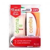 Kit Emergenza Pidocchi  Mom Combi Emulsione con Pettine + Derma 3 Shampoo Post-Trattamento