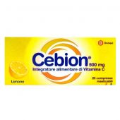 Cebion 500mg Vitamina C Gusto Limone 20 Compresse