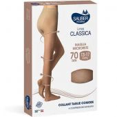 Sauber Linea Classica Taglie Comode Collant 70 Denari Maglia Microrete