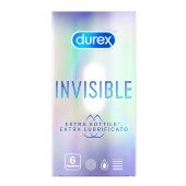 Durex Invisibile Extra Lubrificato 6 Pezzi