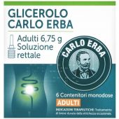 Glicerolo Carlo Erba Adulti 6.75g 6 Microclismi