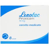 Lenotac Piroxicam 14mg 8 Cerotti Medicati