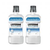 Listerine Advanced White Collutorio Denti Bianchi 500ml+500ml 